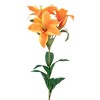 Allstate Floral 30" Orange Day Lily Artificial Silk Floral Spray - 4 of 4
