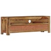 vidaXL TV Cabinet 47.2 inches x11.8 inches x15.7 inches  Solid Sheesham Wood - 4 of 4