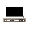 NicBex Wall-Mounted TV Stand with 2 Open Shelves Contemporary Entertainment Center Media Console for Living Room, Bedroom - 2 of 4