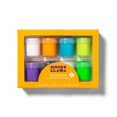 8pk Halloween Paint Tubs - Mondo Llama™