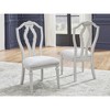 Signature Design by Ashley Montelaine Upholstered Dining Chairs - Vintage-Inspired Antique White (Set of 2) - 2 of 4