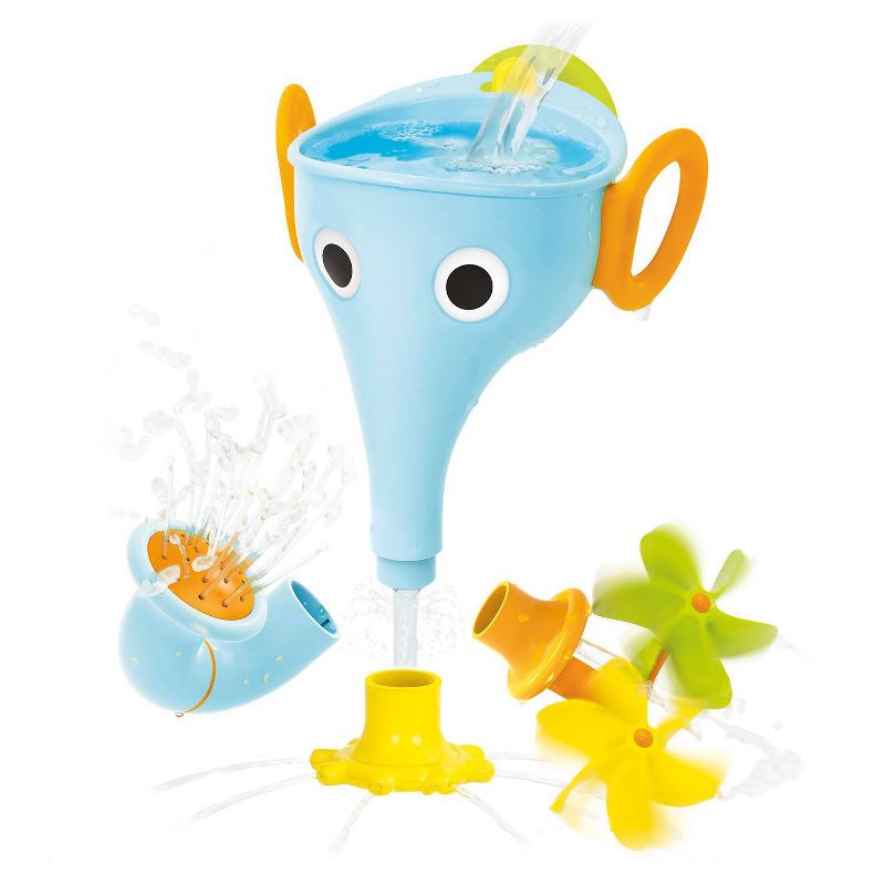 Yookidoo FunElefun Fill &#39;N&#39; Sprinkle Bath Toy - Blue, 1 of 10