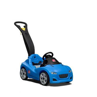 blue push car for toddlers