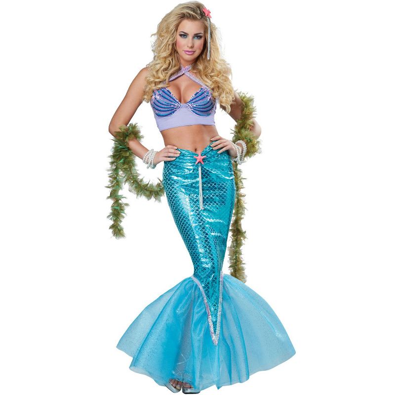 California Costumes Deluxe Mermaid Women's Costume, 1 of 2