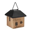 Wooden Birdhouse with Metal Roof 7.7"H - 2 of 2