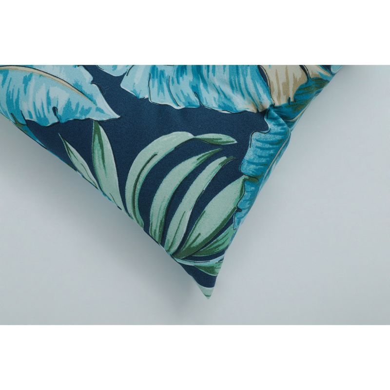 Outdoor/Indoor Tufted Seat Cushions Tortola Midnight Blue - Pillow Perfect, 3 of 7