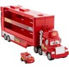 RED Disney Pixar Cars Minis Transporter with Vehicle - image 2 of 4