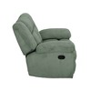 MAYEERTY Recliner Chair, Corduroy Fabric Reclining Chair with Adjustable Backrest for Living Room, Green - 4 of 4