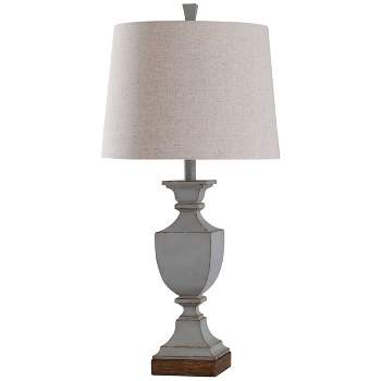 Oldbury Height Classic Traditional Weathered Finish Table Lamp Blue - StyleCraft