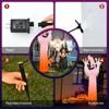Tangkula 12 FT Halloween Inflatable White Ghost with Rotatable Flame LED Lights&Air blower Blow Up Halloween Decoration - 4 of 4