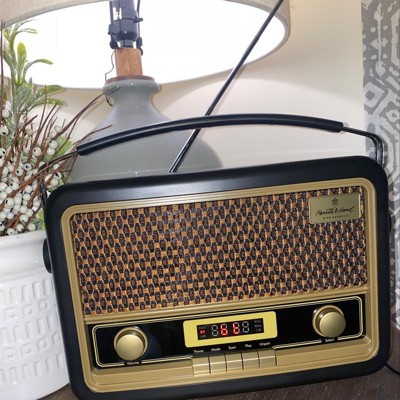 Hearth And Hand by Magnolia Portable Retro Style Bluetooth high quality AM/FM Radio