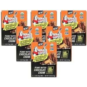 Daves Killer Bread Organic Peanut Butter Chocolate Chunk Protein Bar - Case of 6/7.6 oz - 1 of 4