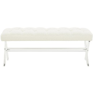 Tourmaline Acrylic Bench - SFV4722 - Safavieh Couture - 1 of 4