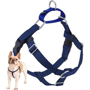 2 Hounds Design Freedom No Pull Dog Harness 1" Medium Navy - 1 of 4