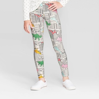 Girls' Leggings - Cat & Jack™ White L