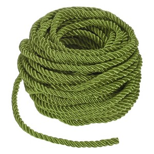 Unique Bargains Soft Polyester Decorative Cord Twisted Rope Trim 1 Pc - 1 of 4