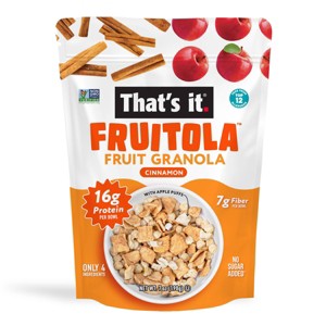 That's it. Fruitola Fruit Granola Cinnamon - 7oz : Target