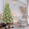 Whisen 4FT Artificial Christmas Tree with 150 LED Lights, 475 Tips, Full Natural Look, Metal Stand - 2 of 4