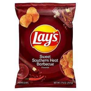 Lay's Potato Chips Sweet Southern Heat Barbecue 2.63 OZ - 1 of 4