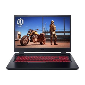 Acer Nitro 5 - 17.3" Gaming Laptop Intel i5-12500H 2.5GHz 8GB RAM 512GB SSD W11H | AN517-55-52EG | NH.QFZAA.005 - Manufacturer Refurbished - 1 of 4