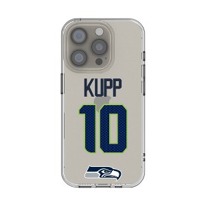 NFL Seattle Seahawks Players Game Tactic Clear Cell Phone Case for Apple iPhone - 1 of 4
