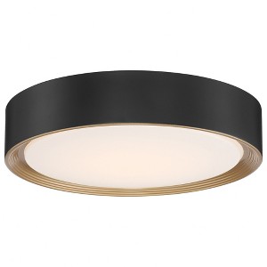 Access Lighting Malaga 1 - Light Flush Mount in  Matte Black - 1 of 1