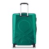 United Colors of Benetton x DELSEY PARIS Medium Checked Fabrica 24" Hardside Spinner Suitcase - Green - 4 of 4