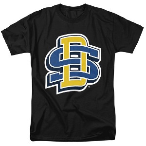 Men's South Dakota State University Official Distressed Primary T-Shirt - 1 of 4