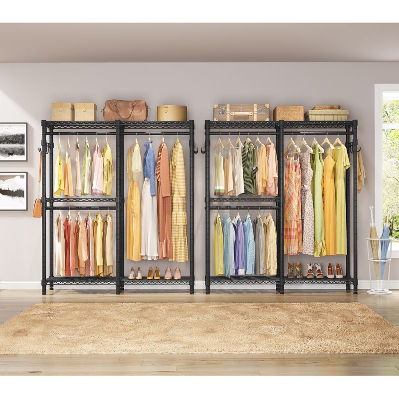 VIPEK V4 Garment Rack Bedroom Armoires Compact Freestanding Closet Storage Organizer, 6 of 12