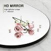 Wooakway 63"H Black Solid Wood Right Angle Arch Floor Mirror with Stand Full Length for Bedroom Living Room - 4 of 4