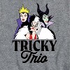 Boys' - Disney Villains - Tricky Trio Long Sleeve Graphic T-Shirt - 2 of 4