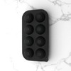 Unique Bargains Ice Tray 8-Cavity Sphere Ice Mould with Lid Round Hand Wash Only Silicone 8.86"x4.72"x1.89" 1 Pc - 2 of 3