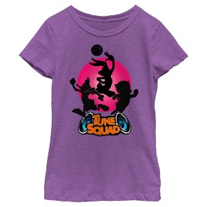 Girl's Space Jam: A New Legacy Tune Squad Silhouettes T-Shirt - 1 of 4