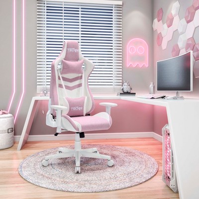 Vynxaria TS86 Ergonomic Pastel Gaming Chair - Stylish Comfort with Adjustable Features