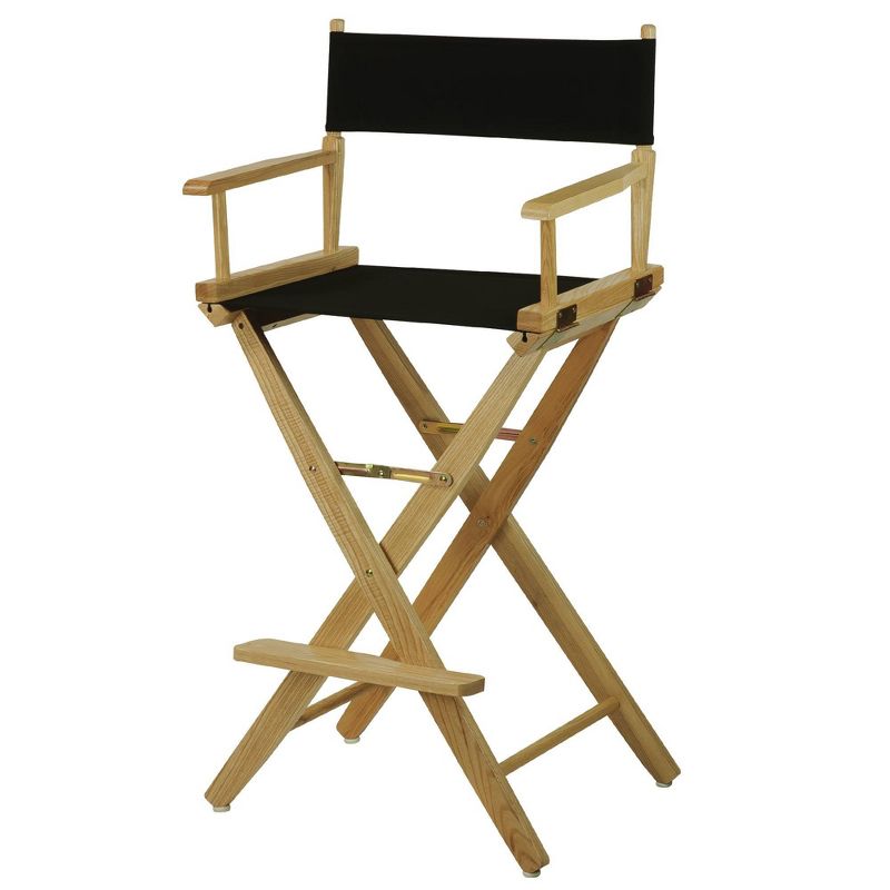 Extra Wide Directors Chair Natural Frame - Casual Home, 1 of 9