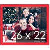 PosterPalooza | Classic Modern Red Picture Frame - UV Acrylic, Backing Board, Hanging Hardware Included - 2 of 4