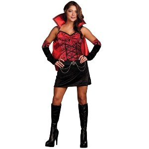 Alexa Vampiress Dress Costume Adult - 1 of 1
