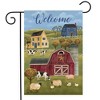 Briarwood Lane Spring Countryside Welcome Garden Flag Primitive Salt Box House 18" x 12.5" - 2 of 4