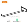 Unique Bargains High-grade Durable Space-saving Wine Glass Rack 2 Set - 3 of 4