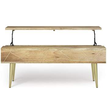 Large Bissell Lift Top Coffee Table Natural - WyndenHall