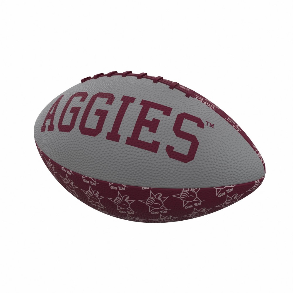NCAA Texas A&M Aggies Mini-Size Rubber Football: Sports Ball, All Ages, NCAA Licensed