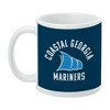 College of Coastal Georgia Mariners Logo Ceramic Coffee Mug Novelty Gift Mugs for Coffee Tea and Hot Drinks 11oz White - 3 of 4