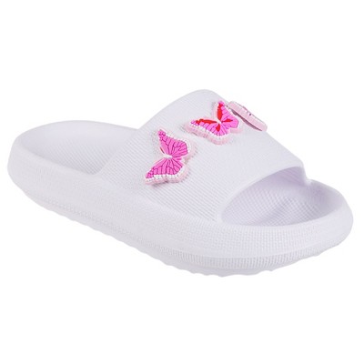 FOAMWALK Girls' Sandals - Kids Platform Slippers, Comfy Slipper Slide Sandals for Girls (Little Kid/Big Kid)