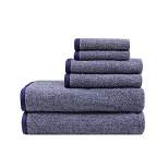 6pc Marle Cotton Dobby Yarn Dyed Towel Set - Woolrich