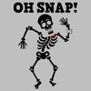 Women's Lost Gods Halloween Oh Snap T-Shirt - 2 of 4