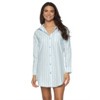 Felina - Mirielle Sleepshirt - Oversized Button-Down Sleepwear, Cotton Poplin Comfort - 2 of 3