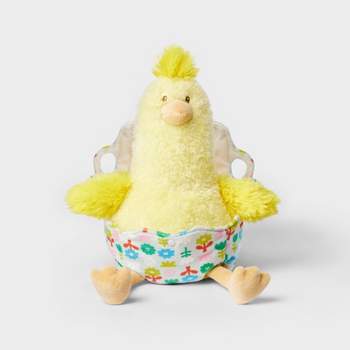 9'' Yellow Chick and Egg Stuffed Animal - Gigglescape™