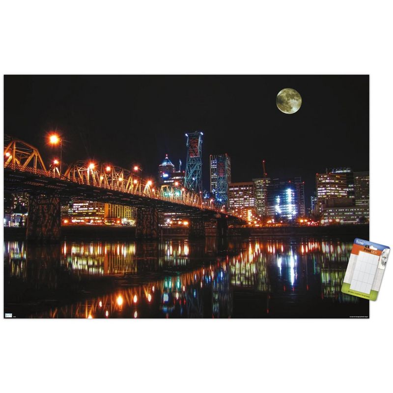 Trends International Cityscapes - Portland, Oregon Unframed Wall Poster Prints, 1 of 7