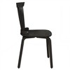 Wooden Dining Chair Set of 2, Spindle High Back Kitchen Side Chairs with 4 Legs for Home Restaurant Apartment - 3 of 4