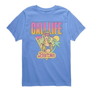 Boys' - Barbie - Cali Summer Short Sleeve Graphic T-Shirt - 1 of 3